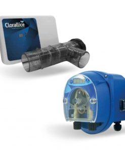 KIT CLORADOR CLORALLICE 30 + BOMBA REGULADORA PH DINAMYK