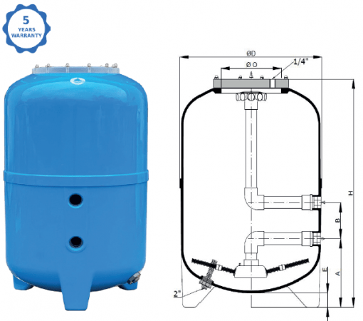 FILTRO CALPLAS MODELO HFS 460-960